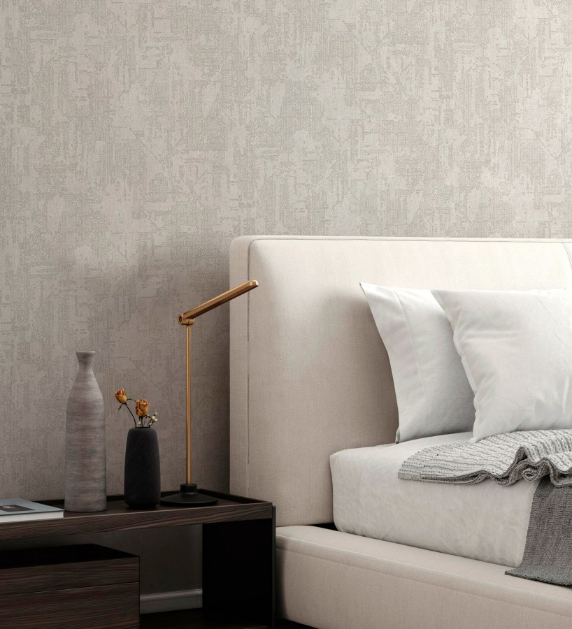 Papel pintado efecto seda de abacá en relieve textil artesanal  Montgomery Stately 684160