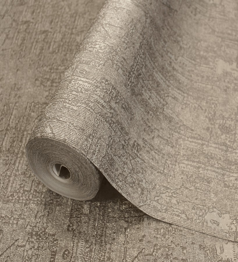 Papel pintado efecto seda de abacá en relieve textil artesanal  Montgomery Stately 684162