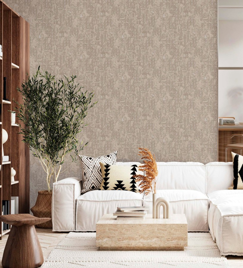 Papel pintado efecto seda de abacá en relieve textil artesanal  Montgomery Stately 684162
