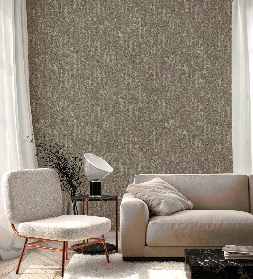 Papel pintado efecto seda de abacá en relieve textil artesanal  Montgomery Stately 684163