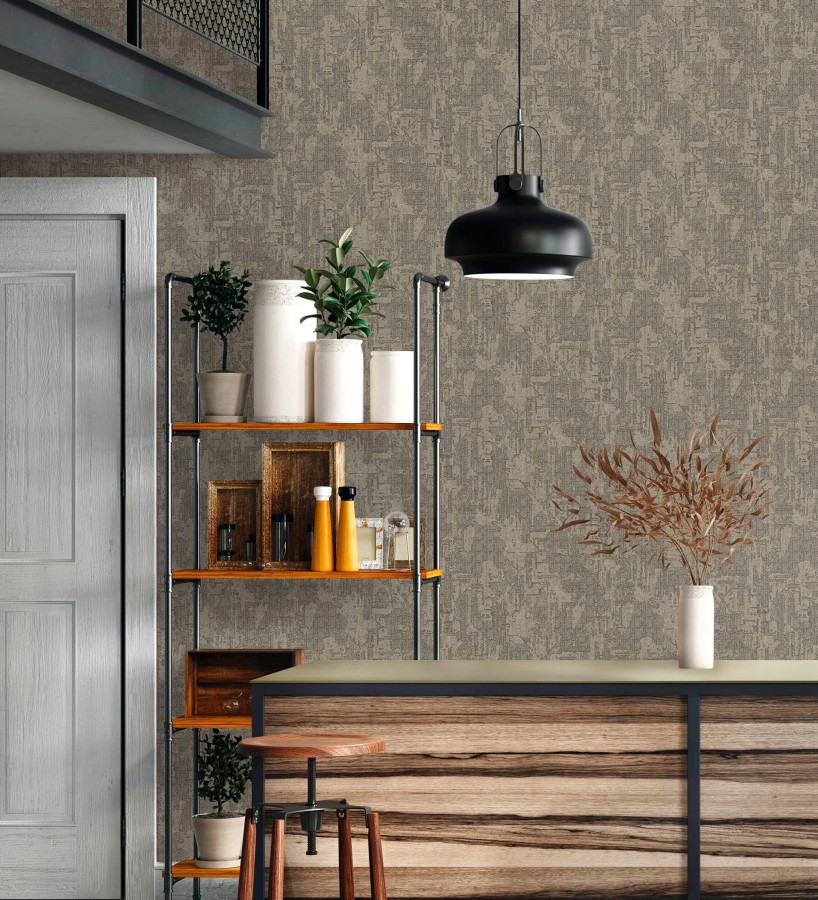 Papel pintado efecto seda de abacá en relieve textil artesanal  Montgomery Stately 684163