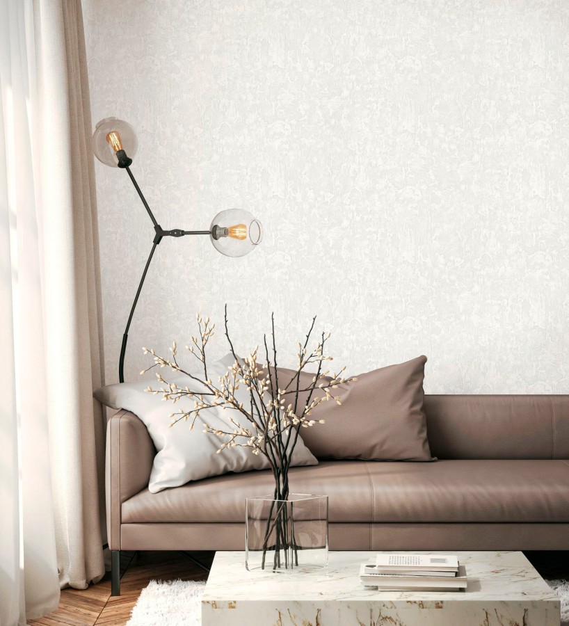 Papel pintado cemento pulido color yeso estilo loft moderno  Hudson Rugged 684164