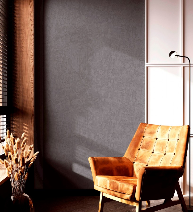 Papel pintado cemento pulido estilo loft moderno  Hudson Rugged 684168