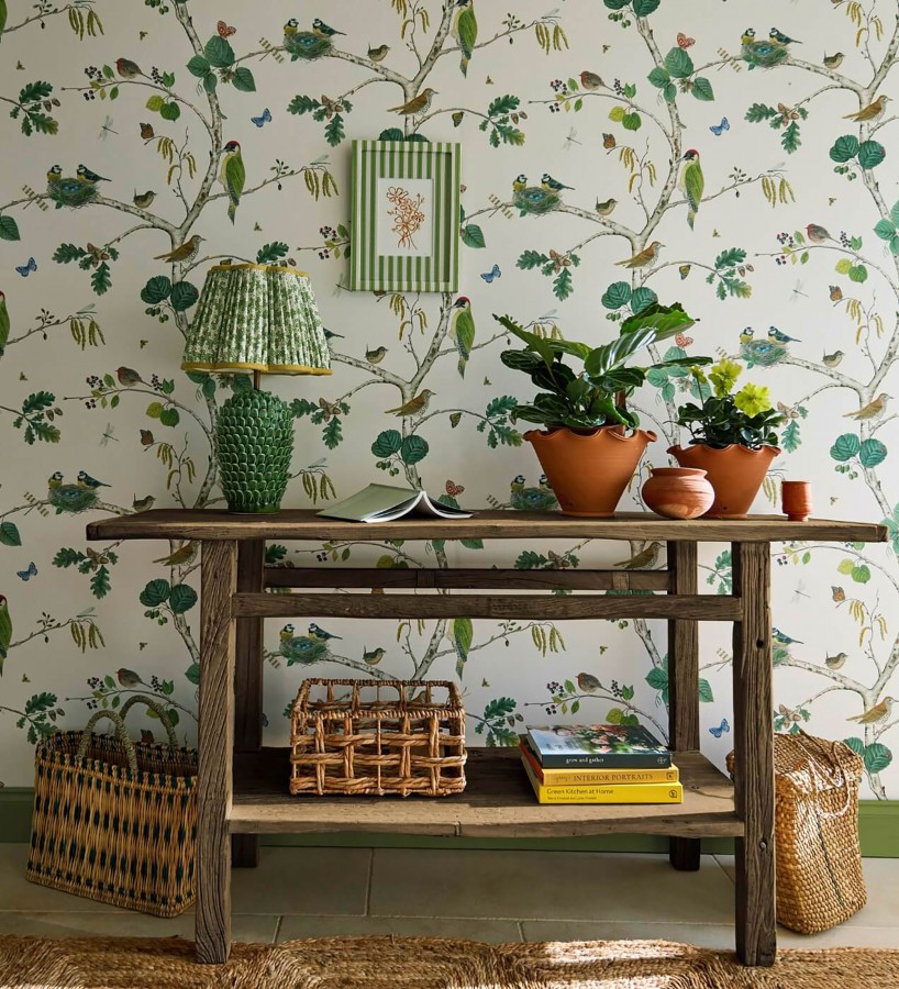 Papel pintado de pájaros y mariposas  Avon Birdie 684170