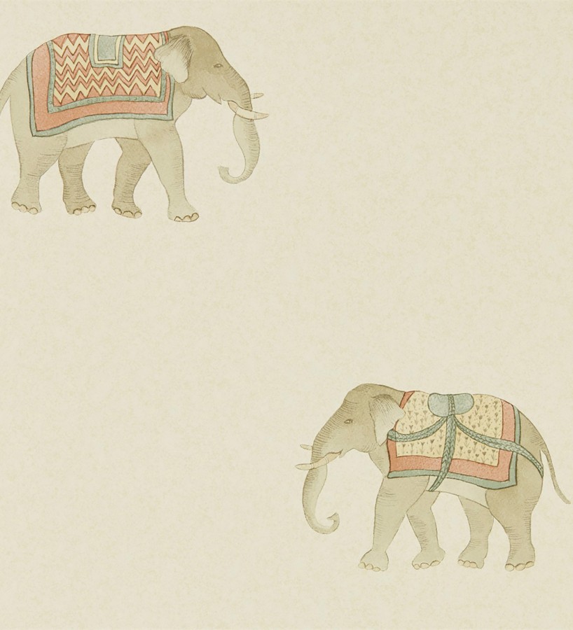 Papel pintado de elefantes de ceremonia en desfile oriental  Mysore Elephant 684175