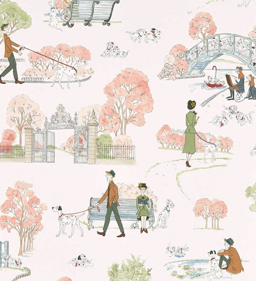 Papel pintado de 101 dálmatas heritage idilio en el parque  101 Dalmatians 684218