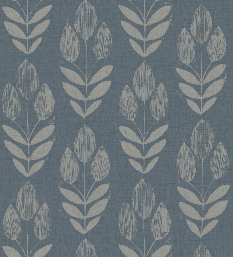 Papel pintado tulipanes textura lino y estilo provenzal  Early Tulipbud 684326