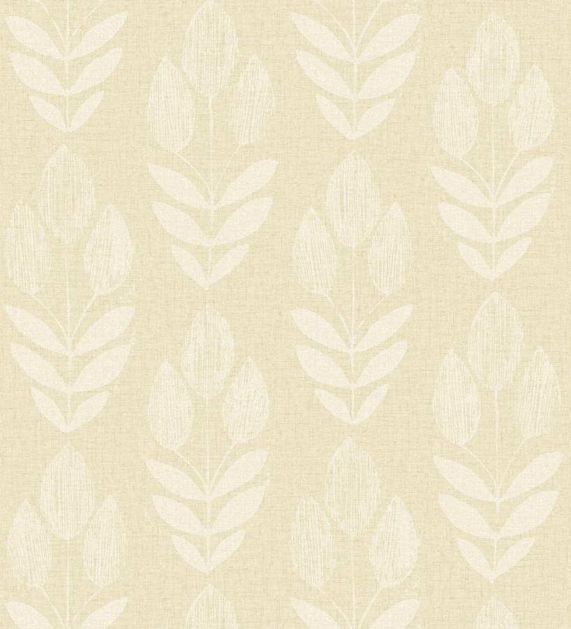 Papel pintado tulipanes textura lino y estilo provenzal  Early Tulipbud 684327