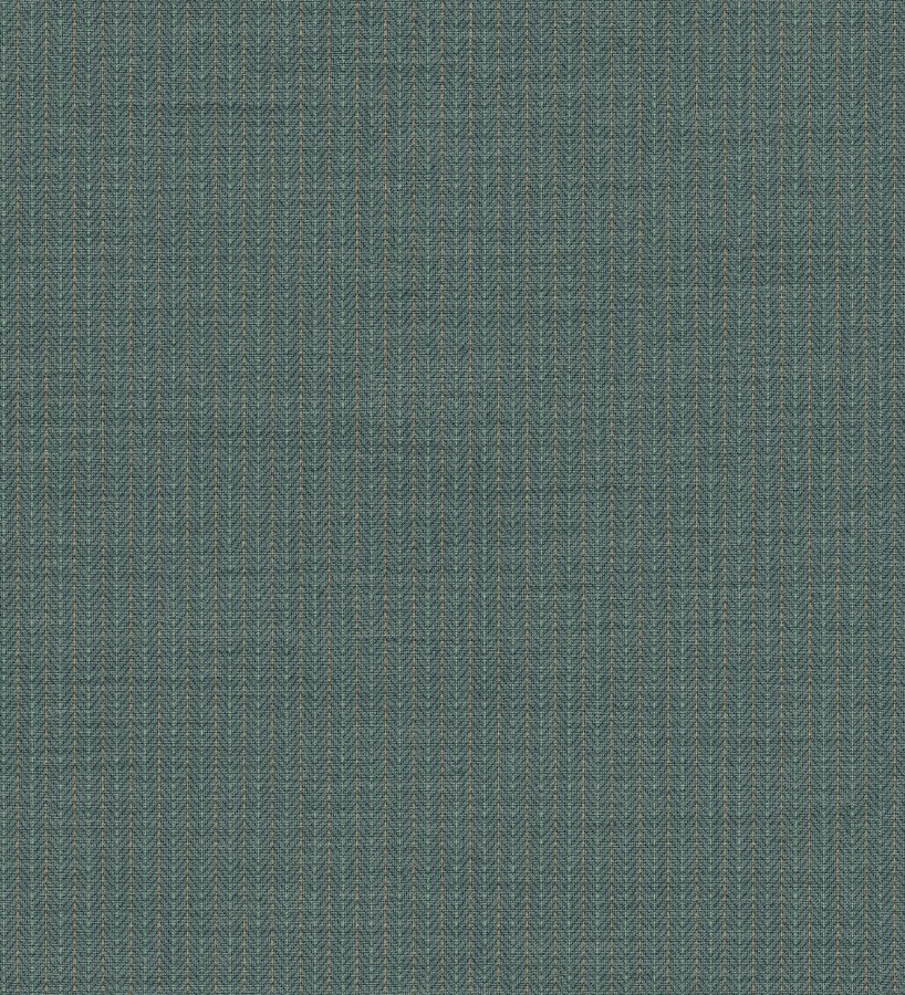 Papel pintado textil con diseño de espigas color turquesa  Houston Plaited 684376