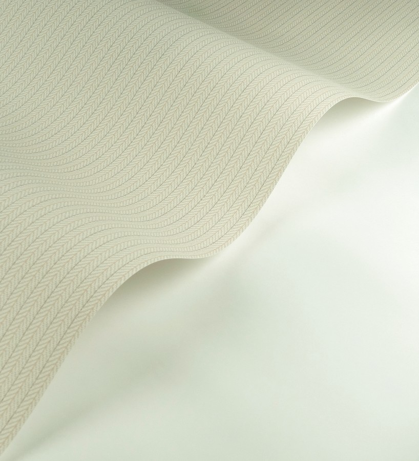 Papel pintado textil con diseño de espigas color verde pistacho claro  Houston Plaited 684378
