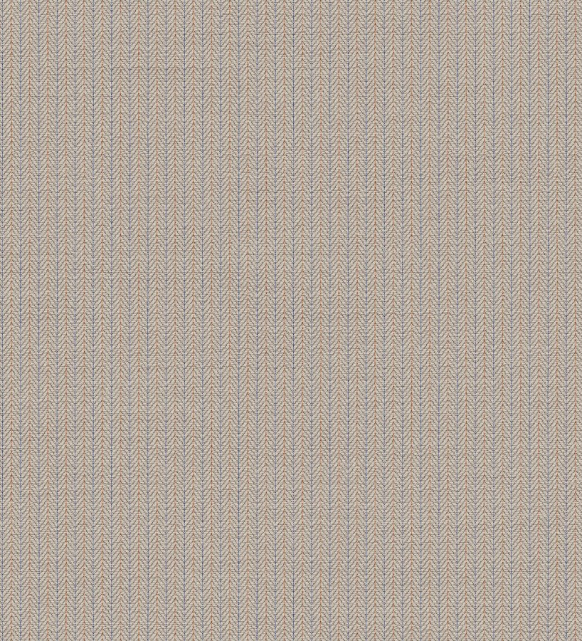 Papel pintado textil con diseño de espigas color marrón ciruela  Houston Plaited 684379