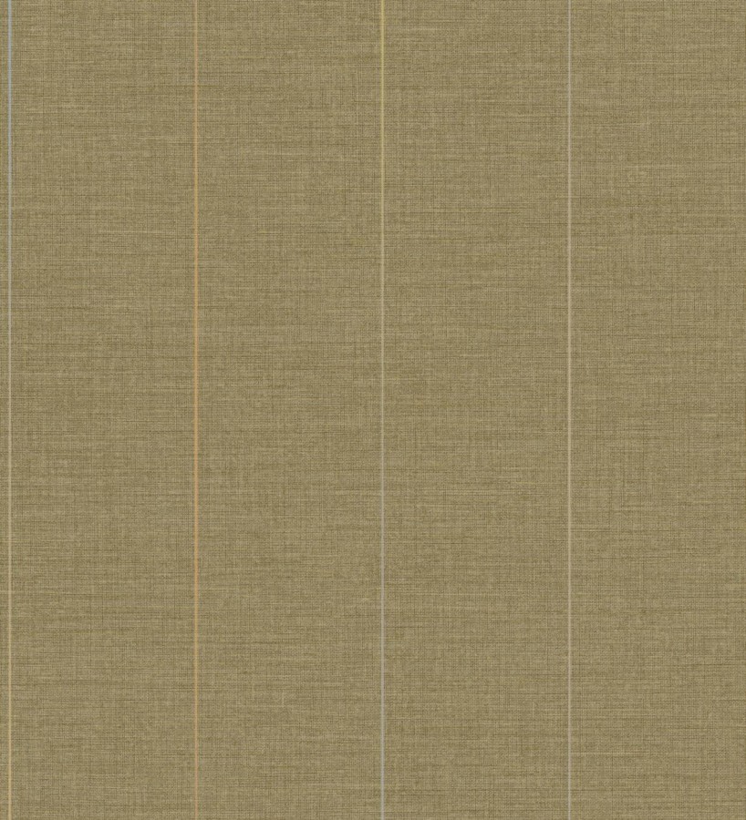 Papel pintado de rayas finas sobre lino tintado en blanco roto  Turia Striated 684381