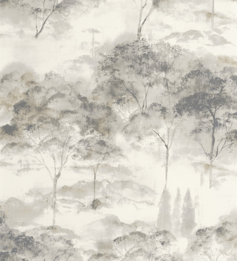 Papel pintado lienzo de árboles al óleo estilo impresionismo tradicional  Giverny Artistic 684497
