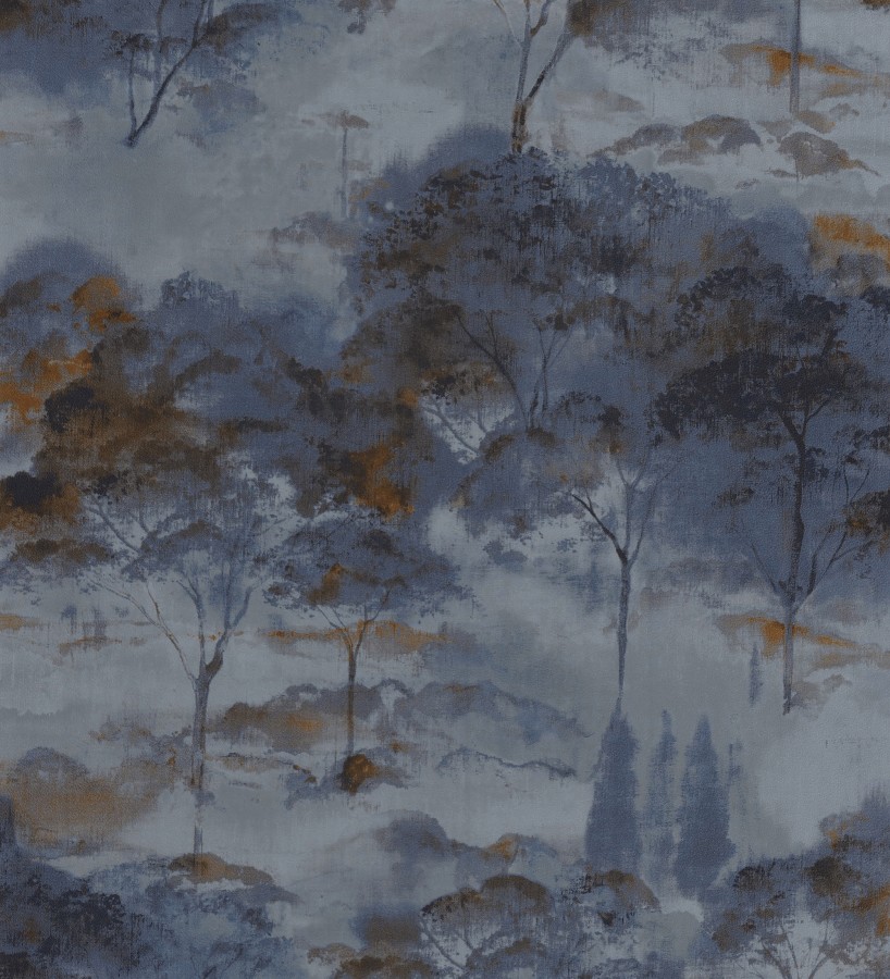 Papel pintado lienzo de árboles al óleo estilo impresionismo tradicional  Giverny Artistic 684500