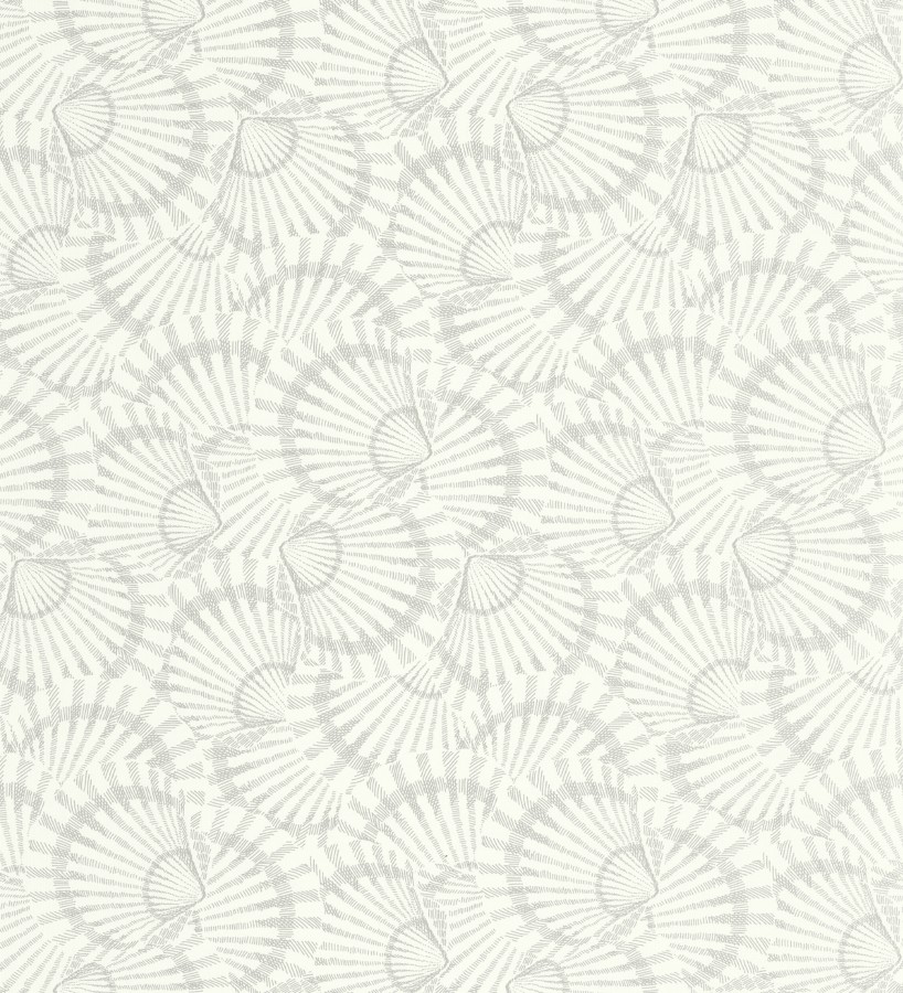 Papel pintado conchas marinas texturizadas en relieve textil  Salina Layered 684509