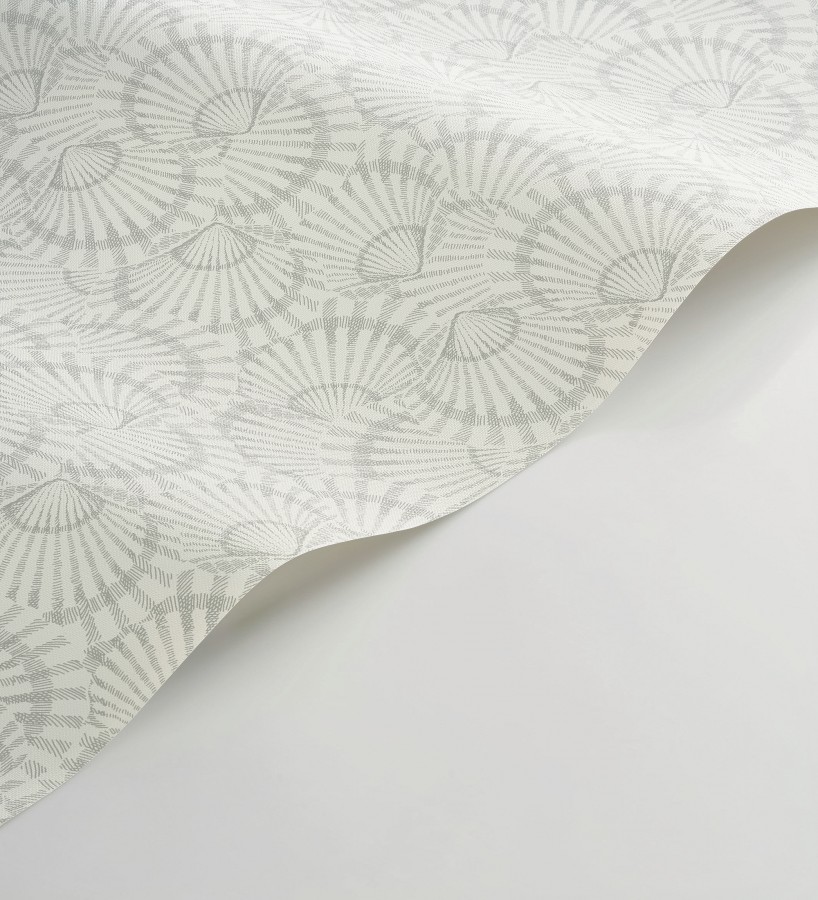 Papel pintado conchas marinas texturizadas en relieve textil  Salina Layered 684509