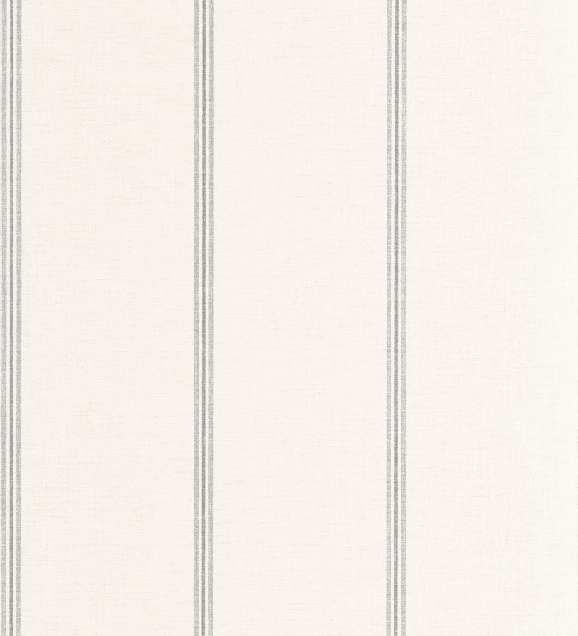 Papel pintado de rayas azul acero fondo tejido de lino  Colmar Lined 684516