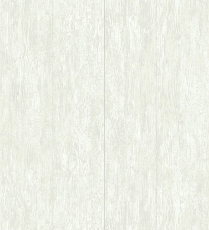 Papel pintado madera decapada beige clara rústica  Hadson Boards 684520