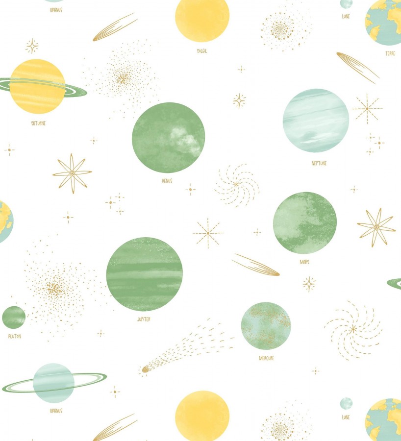 Papel pintado planetas sistema solar fondo blanco  Juno Planetary 684550