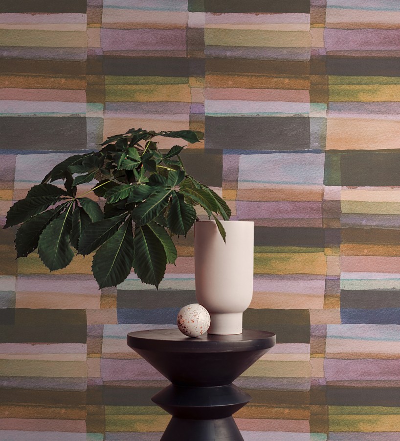 Papel pintado abstracto veladuras acuarela  Raull Washed 684656