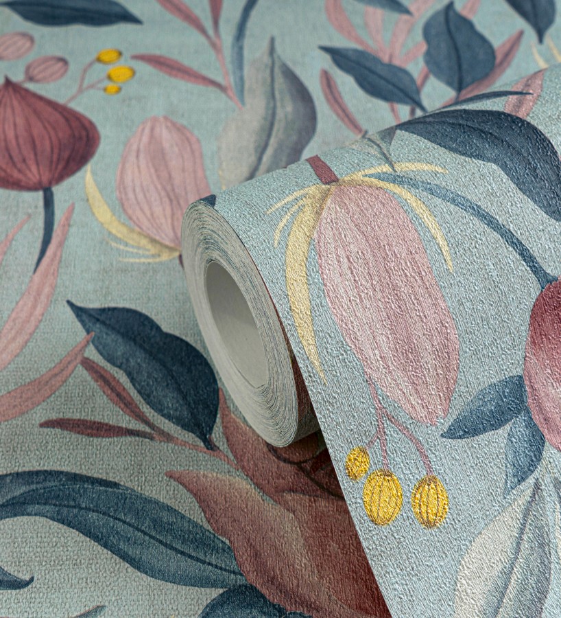 Papel pintado jardín botánico vintage retro  Seville Botanical 684678