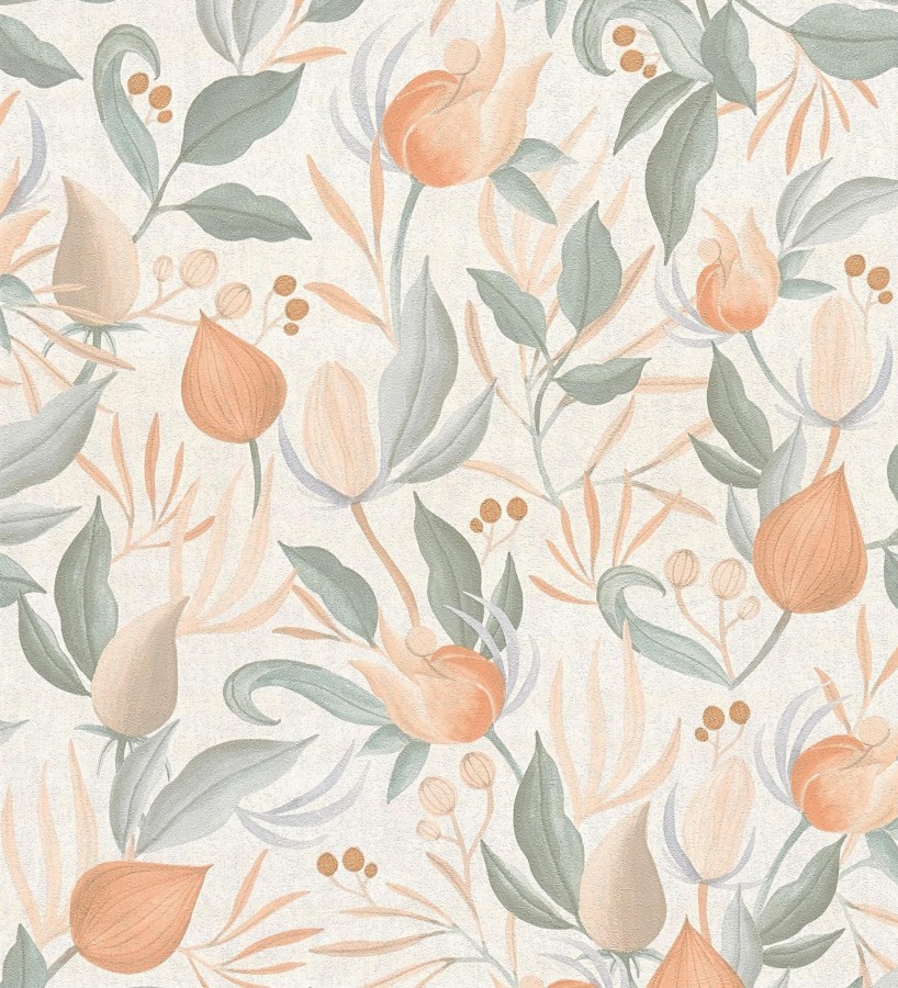 Papel pintado jardín botánico vintage retro  Seville Botanical 684681