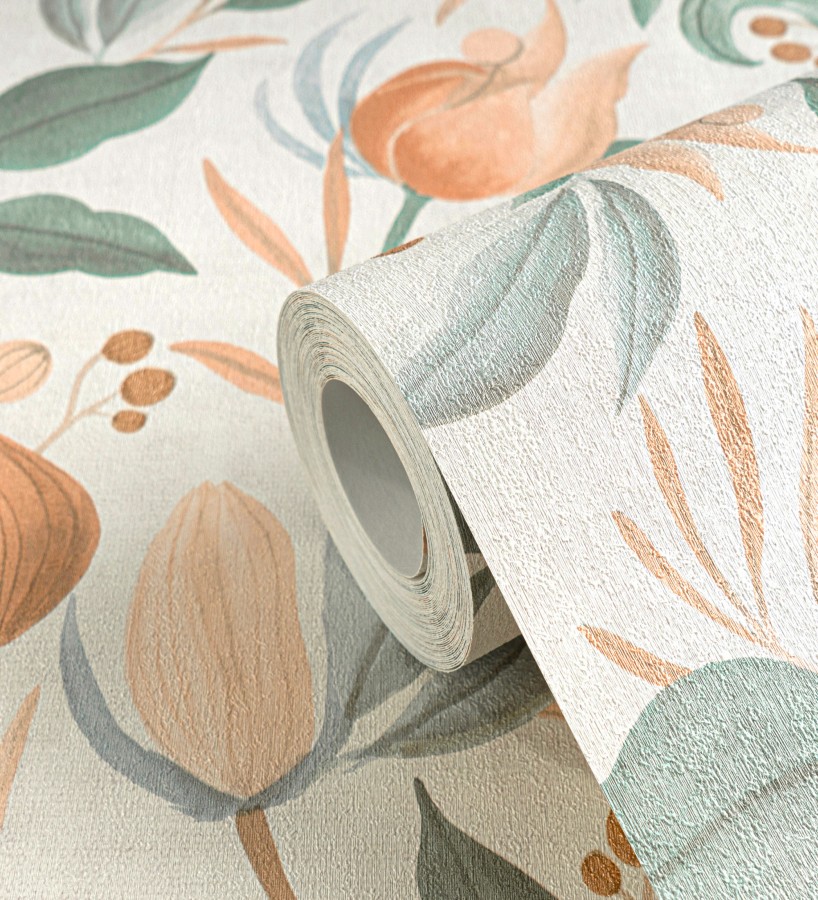Papel pintado jardín botánico vintage retro  Seville Botanical 684681