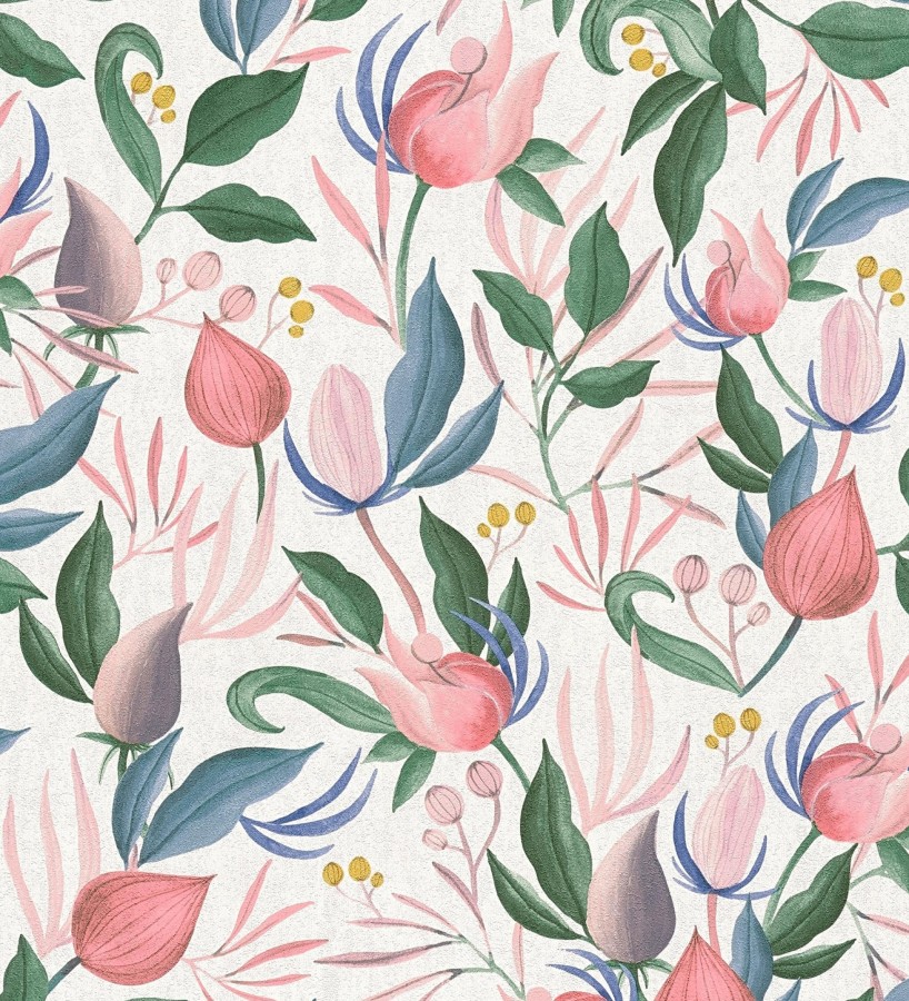 Papel pintado jardín botánico vintage retro  Seville Botanical 684682