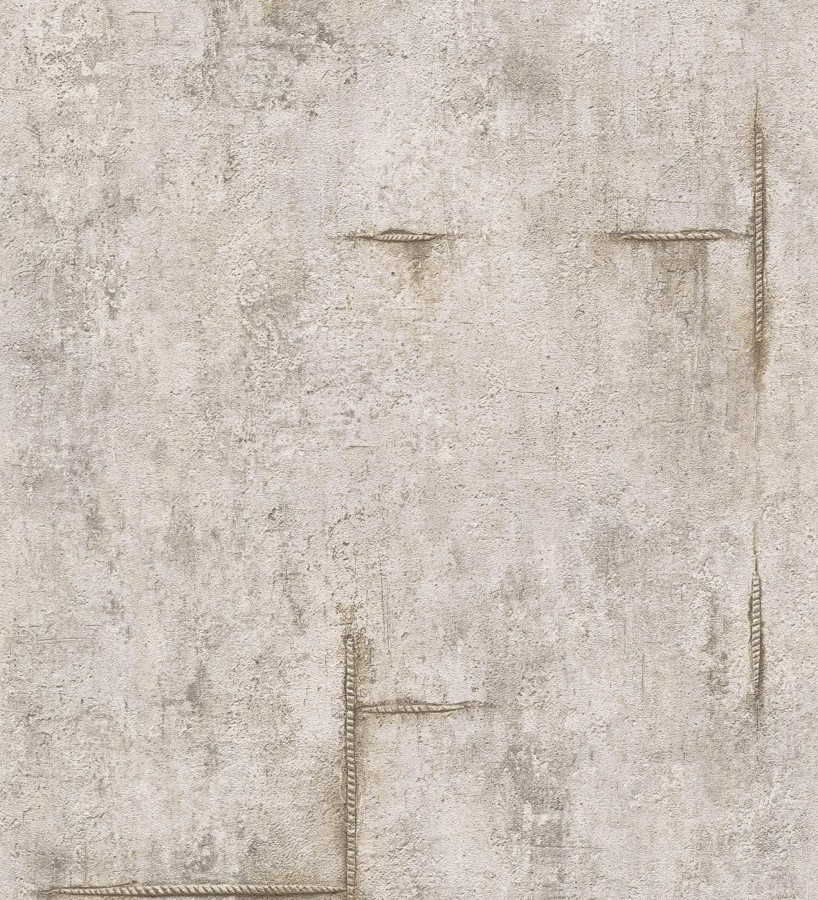 Papel pintado hormigón crudo con marcas de ferralla  Turin Axis 684692