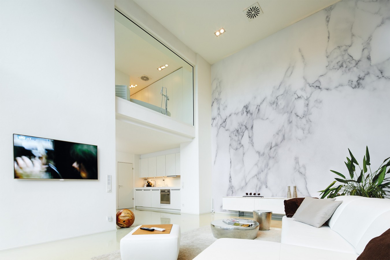 Papel pintado mural estética minimalista de mármol   Kaelis Matter 684760