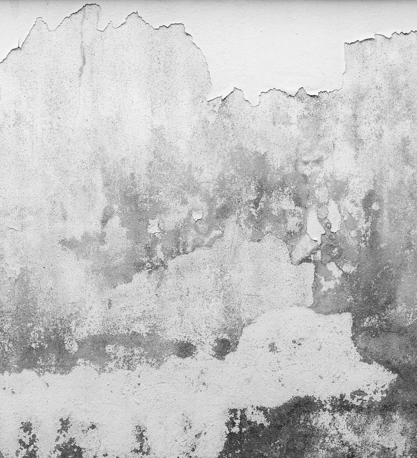 Papel pintado mural superficie de muro antiguo con desconchones y matices grises  Industrial Charm 684766