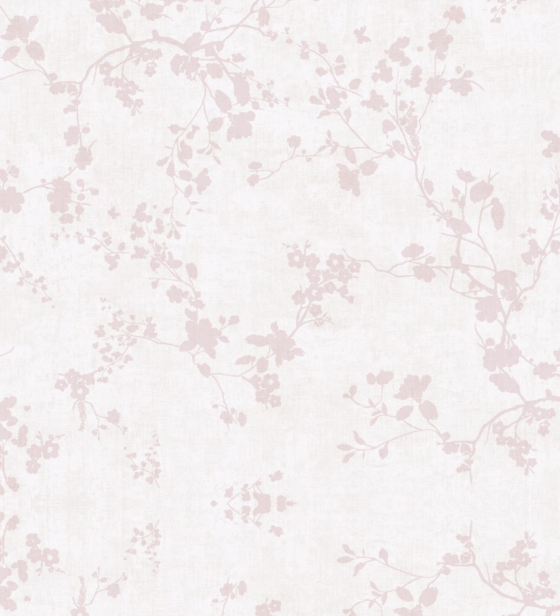 Papel pintado de flores estilo vintage rosa  Diana Flowers 684848