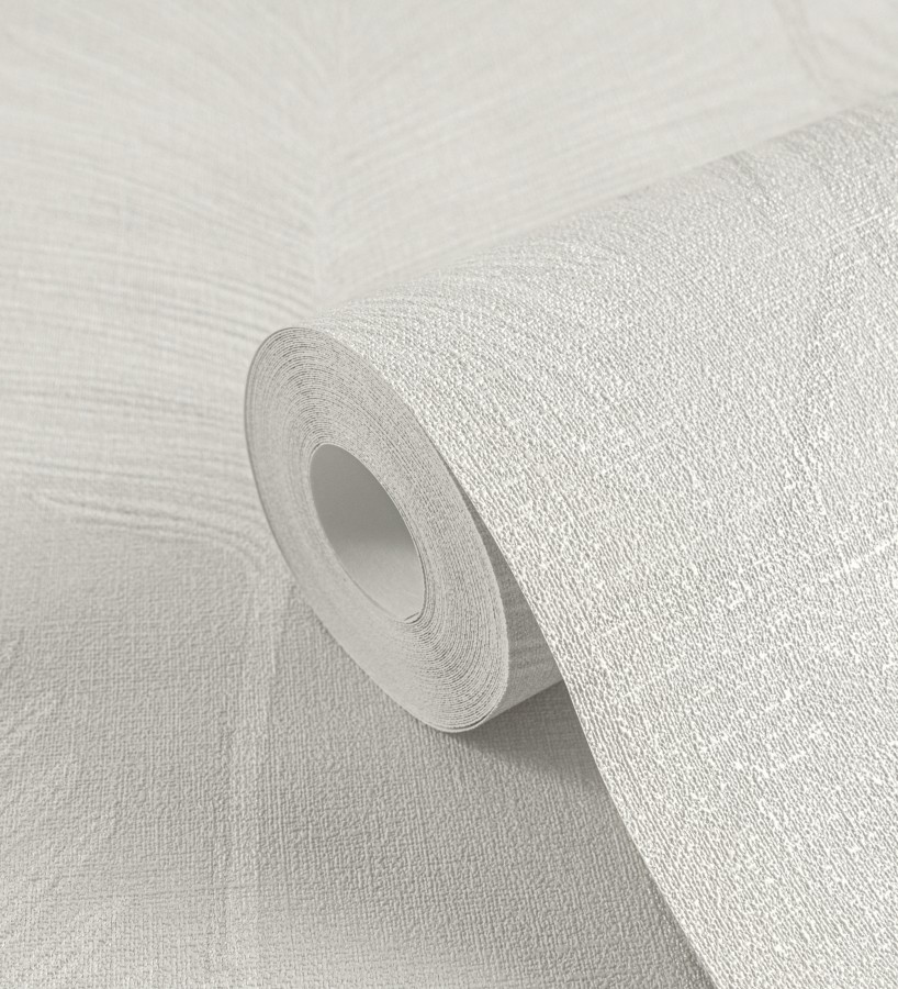 Papel pintado sutiles palmas tonos neutro textura textil fondo blanco  Lantau Mystic 684923