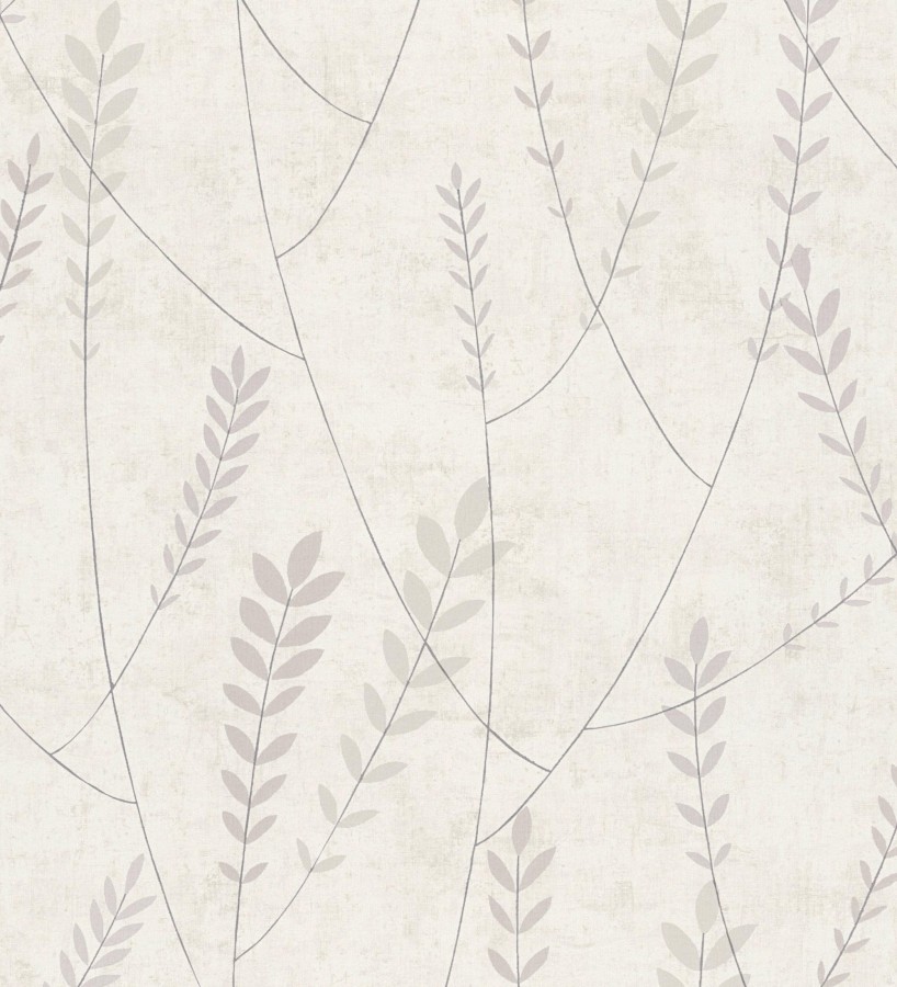 Papel pintado espigas estilo nórdico fondo estuco suave beige neutro claro  Laurel Breezy 684939