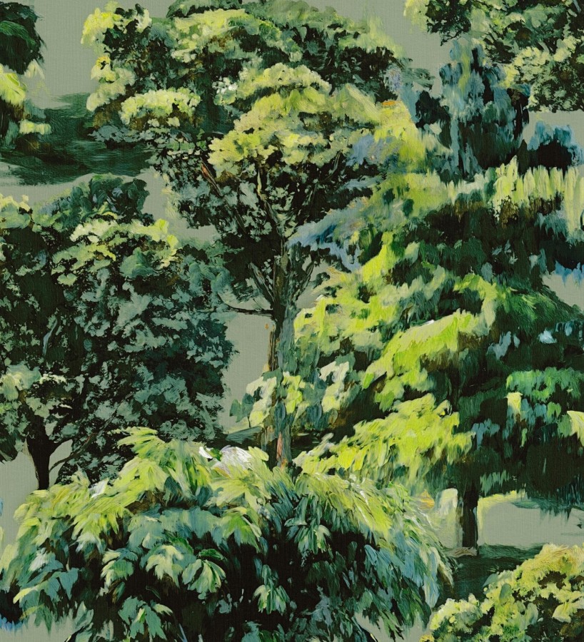 Papel pintado bosque óleo pincelada impresionista  Sherwood Deep 684999