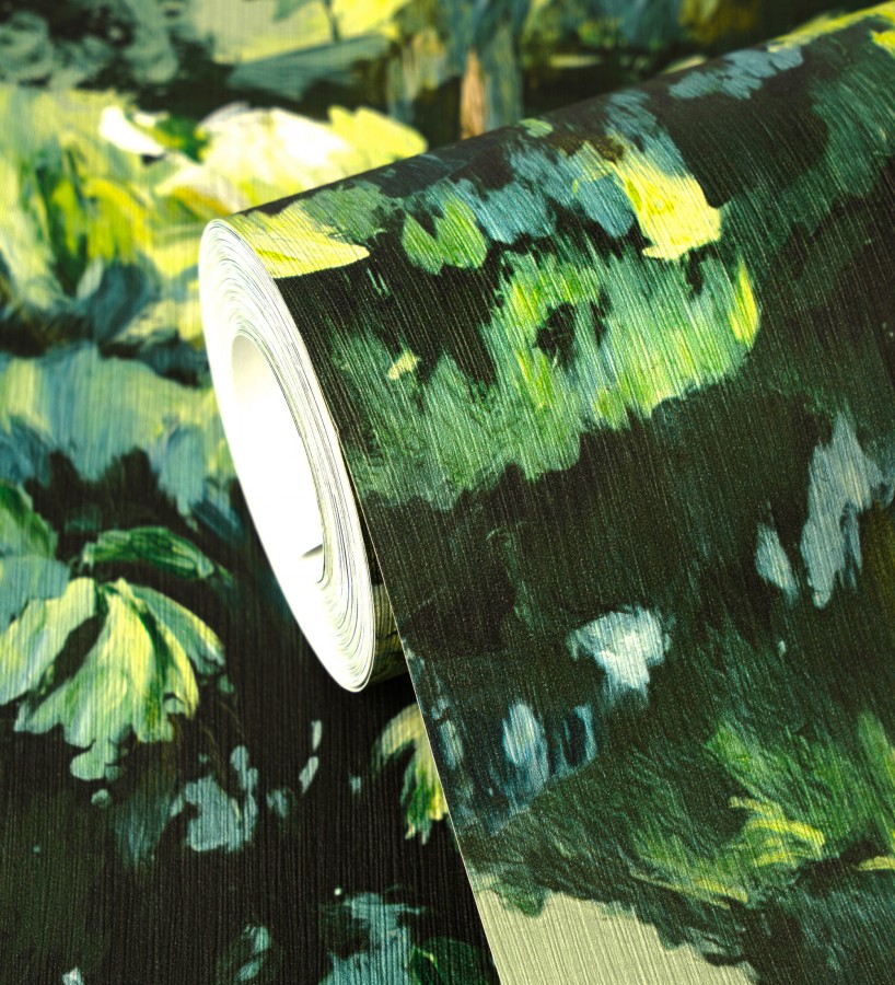 Papel pintado bosque óleo pincelada impresionista  Sherwood Deep 684999