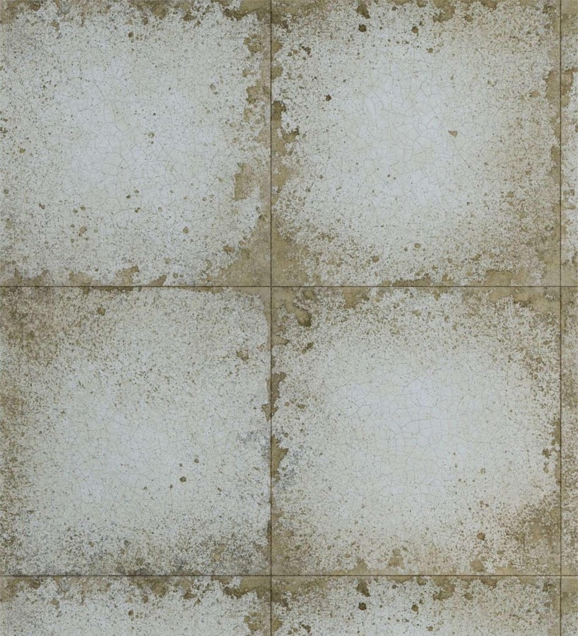 Papel pintado de baldosas de piedra envejecido estilo vintage natural  Varanasi Archaic 685076