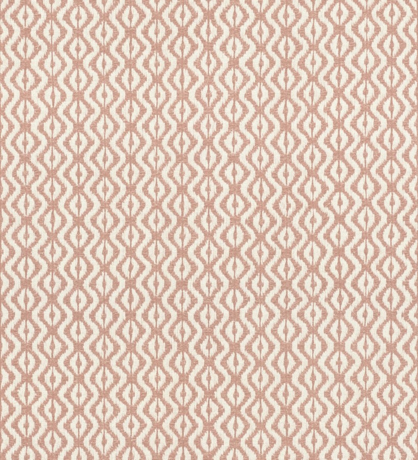 Papel pintado telar de mali lino rojo teja textura ancestral  Agra Woven 685096