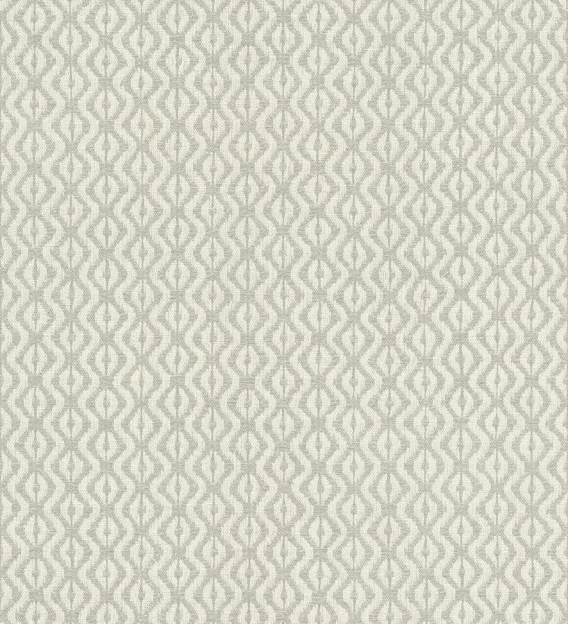 Papel pintado telar de mali lino taupe claro textura ancestral  Agra Woven 685097