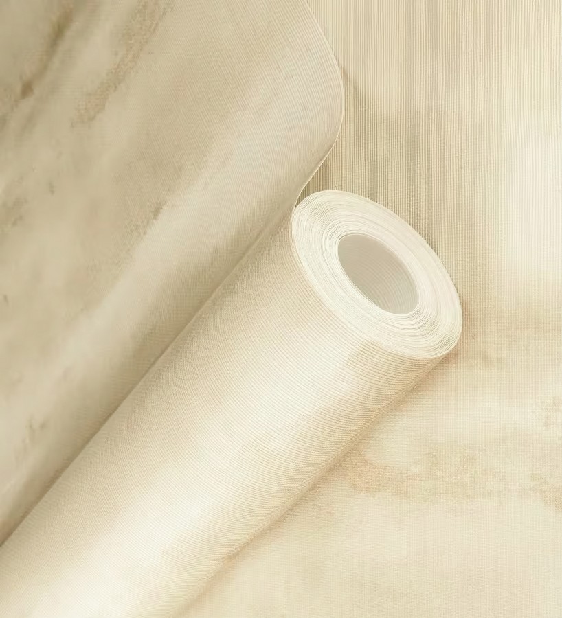 Papel pintado bruma tropical beige tostado textura lienzo  Brasilia Horizon 685120