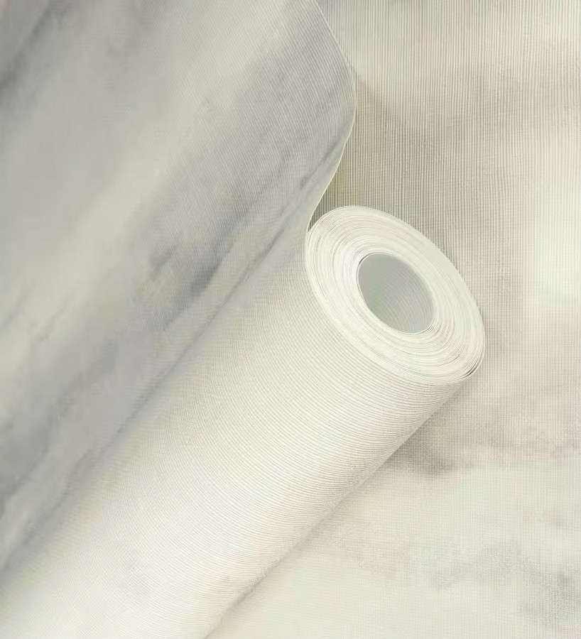 Papel pintado bruma tropical gris arena textura lienzo  Brasilia Horizon 685121