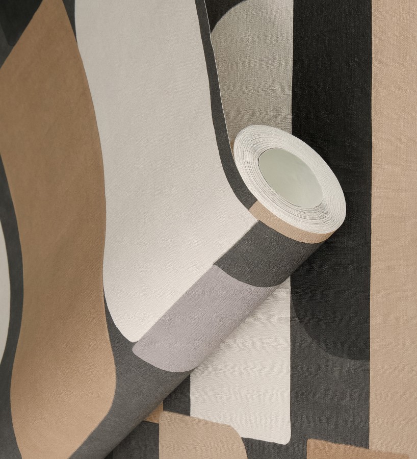 Papel pintado composición geométrica de vanguardia fondo texturizado  Century Balanced 685139