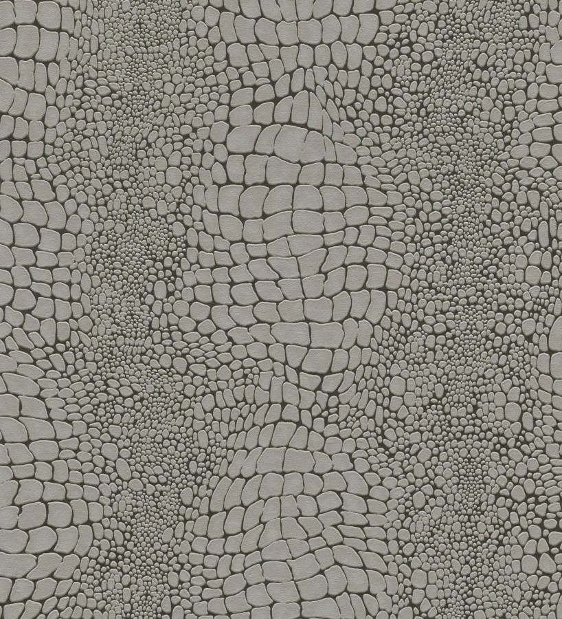 Papel pintado piel cocodrilo visón con relieve estilo animal print  Orinoco Reptilian 685140