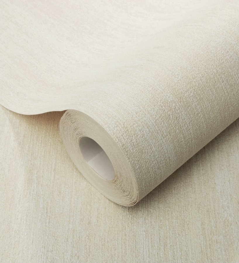 Papel pintado estuco cal efecto arenoso beige  Stucco Denim 685152