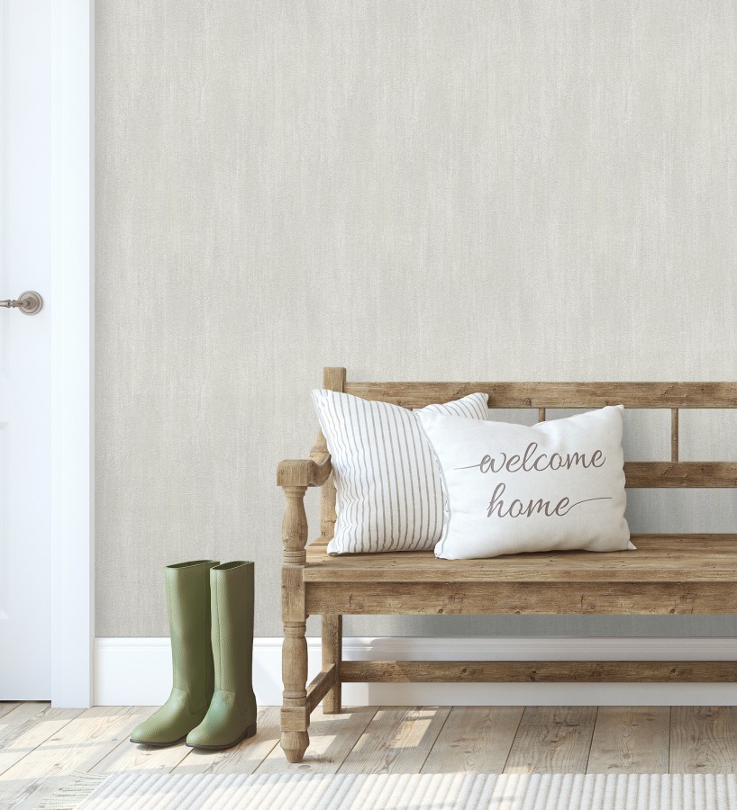 Papel pintado estuco cal efecto arenoso gris claro  Stucco Denim 685158