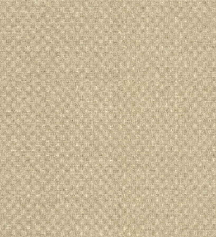 Papel pintado lino beige tostado efecto tejido natural en relieve  Flanders Linen 685174