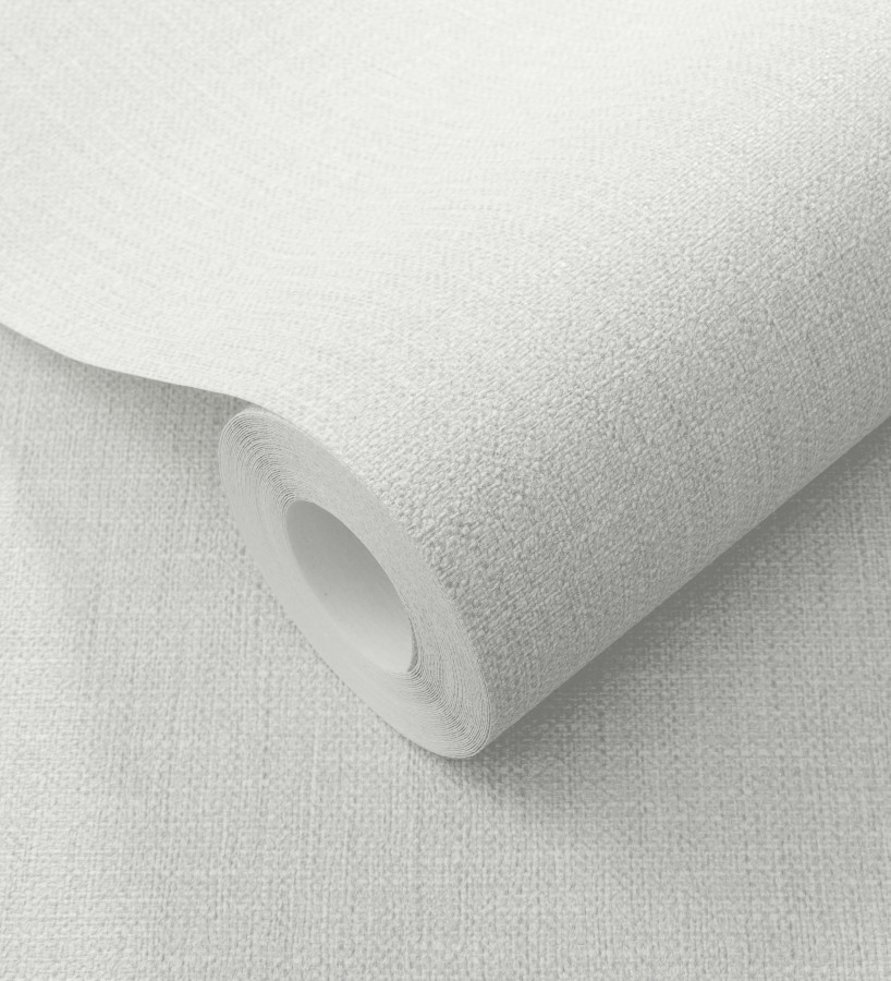 Papel pintado arpillera gris claro textil  Zanzibar Raffia 685191