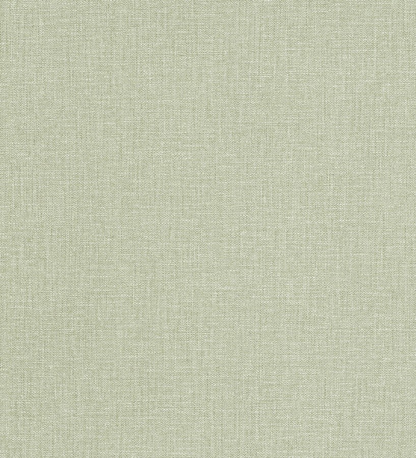 Papel pintado arpillera verde celadón textil  Zanzibar Raffia 685194