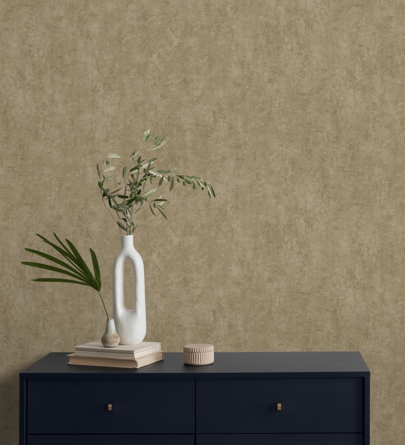 Papel pintado estuco tonos arcilla relieve mineral  Rodes Weathered 685199