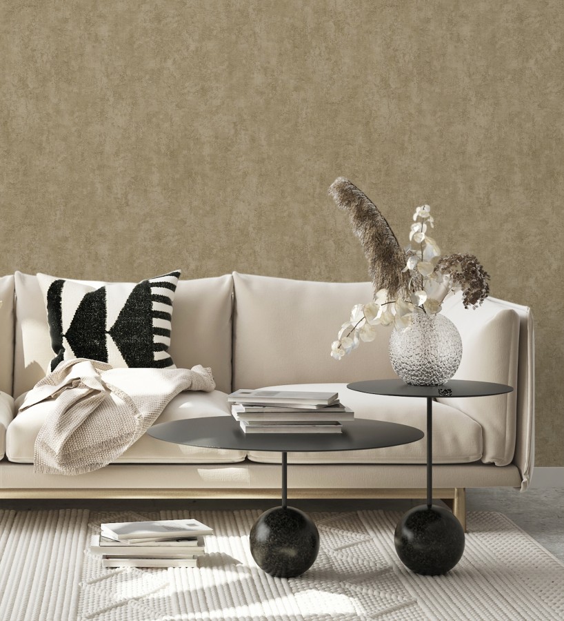 Papel pintado estuco tonos arcilla relieve mineral  Rodes Weathered 685199